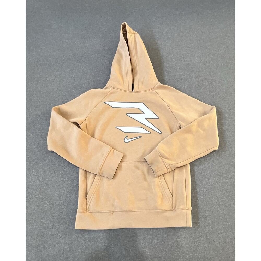 Nike 3 Brand Med Youth Tan Hoodie